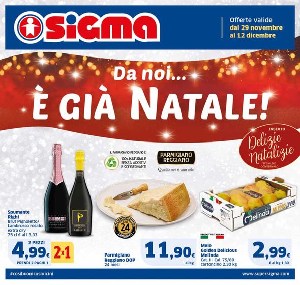 Volantino Sigma a La Spezia | Da noi...è già Natale! | 29/11/2023 - 12/12/2023