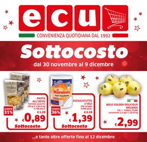 Offerte di Discount a Bologna | Sottocosto in Ecu | 30/11/2023 - 12/12/2023