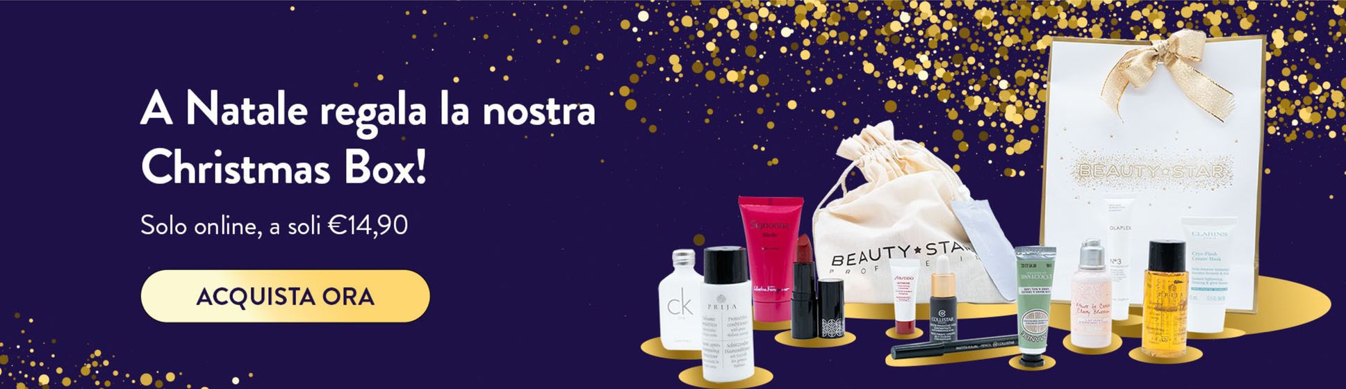 Volantino Beauty Star | A natale regala la nostra Christmas box! | 1/12/2023 - 25/12/2023