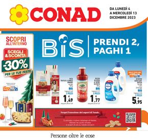 Volantino Conad a Aosta | Prendi 2, paghi 1 | 4/12/2023 - 13/12/2023