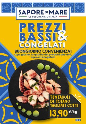 Offerte di Iper e super a Perugia | Prezzi bassi & congelati  in Sapore di Mare | 1/12/2023 - 7/12/2023