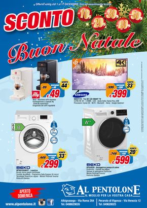 Volantino Al Pentolone a Mestre | Buon natale | 1/12/2023 - 17/12/2023