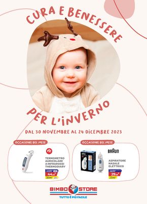 Offerte di Infanzia e giochi a Verona | VOLANTINO STAGIONALE DICEMBRE in Bimbo Store | 30/11/2023 - 24/12/2023