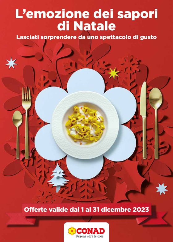 Volantino Conad a Verona | L'emozione dei sapori di Natale  | 1/12/2023 - 31/12/2023