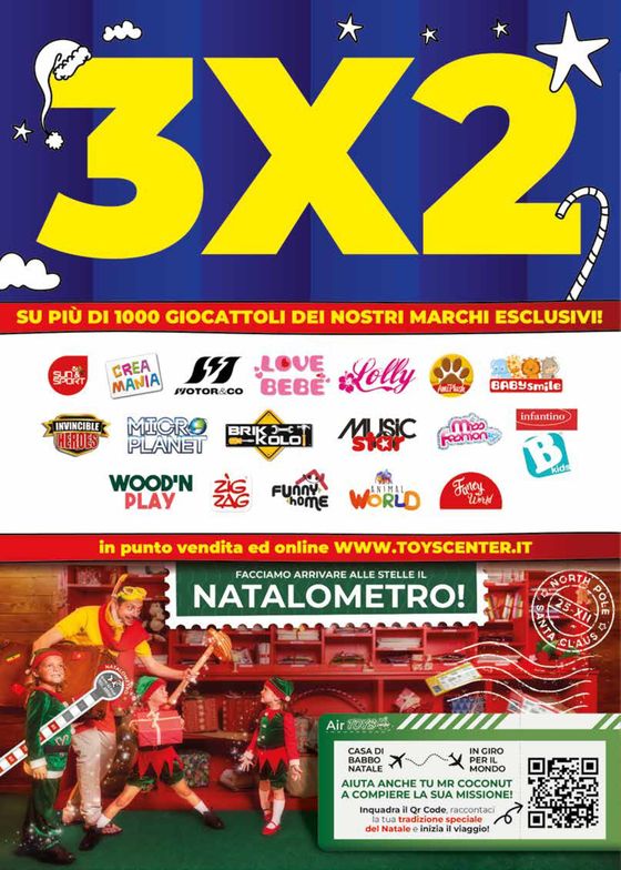 Volantino Toys Center a Palermo | 3x2 PRIVATE LABEL | 30/11/2023 - 24/12/2023