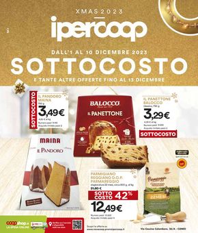 Volantino Ipercoop a Cuneo | Sottocosto | 1/12/2023 - 10/12/2023