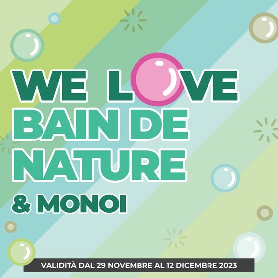 Volantino Yves Rocher | We love bain de nature ! | 1/12/2023 - 12/12/2023