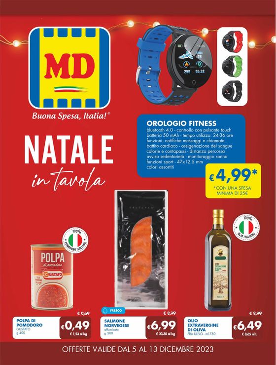 Volantino MD a Palermo | Natale in tavola | 5/12/2023 - 13/12/2023