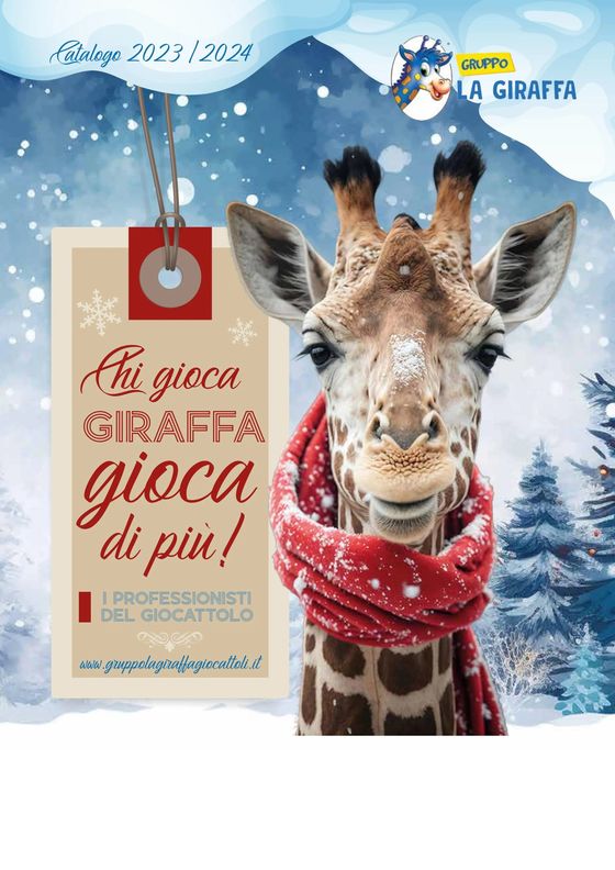 Volantino La Giraffa | Chi gioca giraffa, gioca di piu! | 1/12/2023 - 31/12/2024