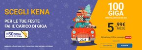 Offerte di Servizi a Catania | 100 GIGA in Kena Mobile | 1/12/2023 - 31/12/2023
