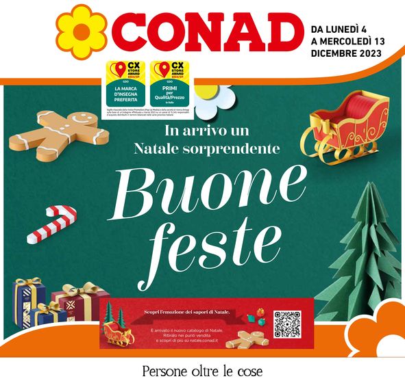 Volantino Conad a Milano | Buone feste | 4/12/2023 - 13/12/2023