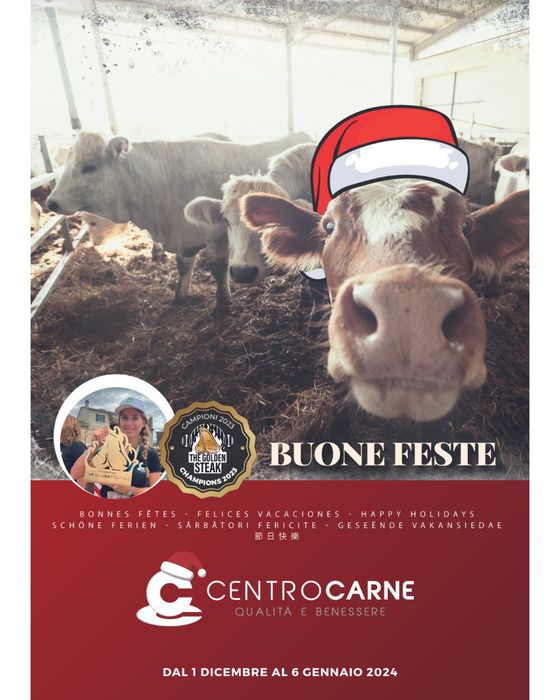 Volantino Centro Carne | Buone Feste | 4/12/2023 - 6/1/2024