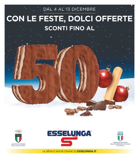 Volantino Esselunga a Verona | Sconti fino al 50% | 4/12/2023 - 13/12/2023