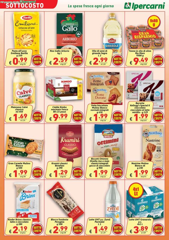 Volantino Ipercarni | Sottocosto | 5/12/2023 - 14/12/2023
