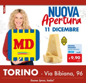Volantino MD a Torino | Nuova apertura Torino! | 11/12/2023 - 26/12/2023