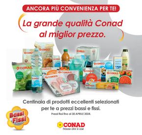 Volantino Conad Superstore a Pescara | Ancora piu convenienza per te ! | 3/1/2024 - 30/4/2024