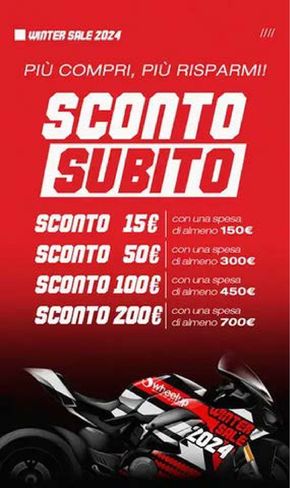 Offerte di Motori a Genova | Sconto subito in Wheelup | 25/1/2024 - 22/3/2024