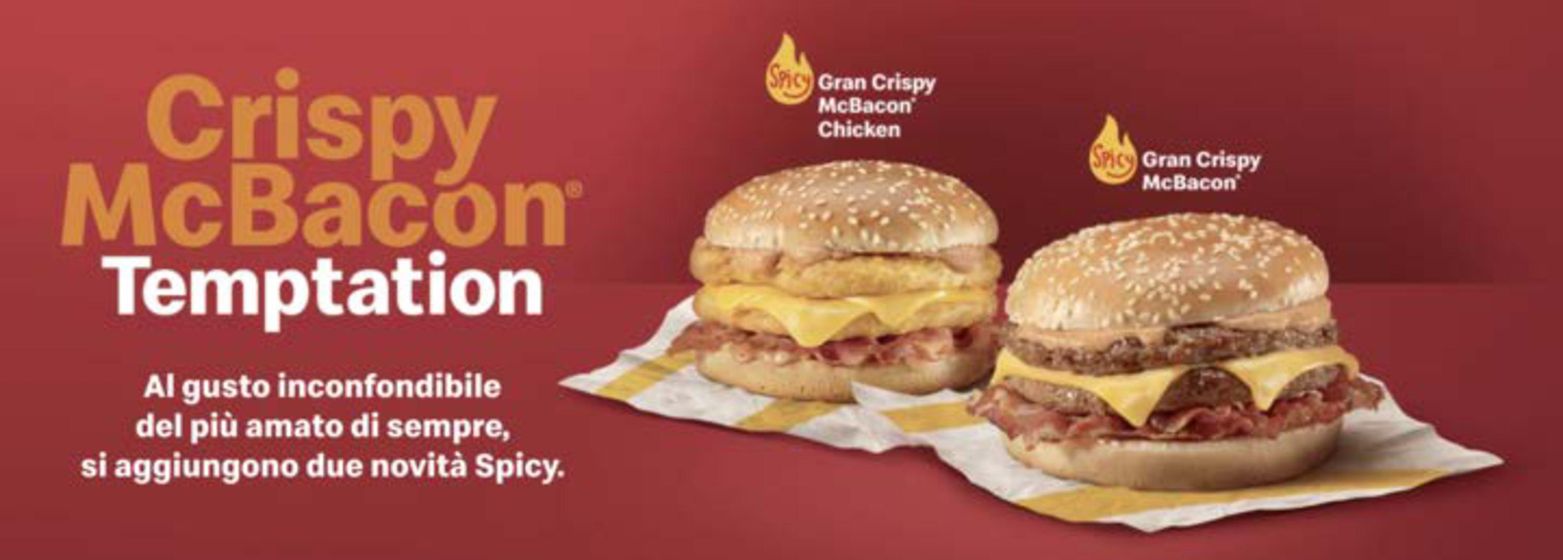 Volantino McDonald's | Crispy McBacon | 25/1/2024 - 29/2/2024