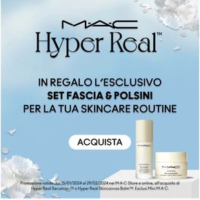 Offerte di Cura casa e corpo a Torino | Hyper real in Mac Cosmetics | 26/1/2024 - 29/2/2024