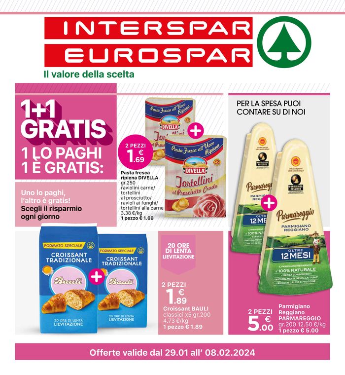 Eurospar, Volantini e Offerte Saldi Invernali 2024