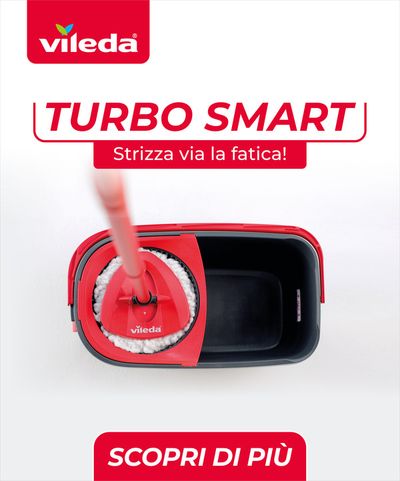 Offerte di Cura casa e corpo a Firenze | Turbo Smart in Vileda | 11/2/2024 - 16/3/2024