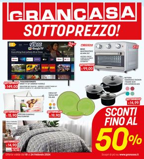 Offerte di Cura casa e corpo a Milano | Grancasa - Sottoprezzo in Grancasa | 10/2/2024 - 24/2/2024