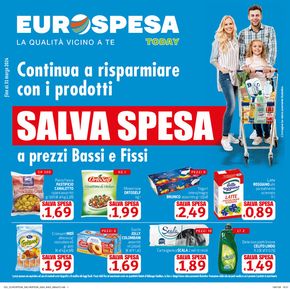 Volantino Eurospesa a Verona | Salva spesa | 8/2/2024 - 31/3/2024