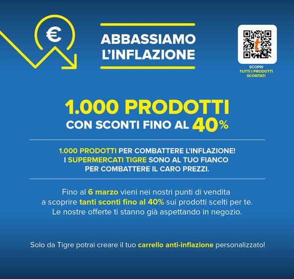 Volantino Tigre a Viterbo | 1000 prodotti con sconti fino al 40% | 14/2/2024 - 6/3/2024