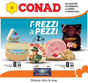 Volantino Conad a Schio | Prezzi a prezzi | 20/2/2024 - 4/3/2024