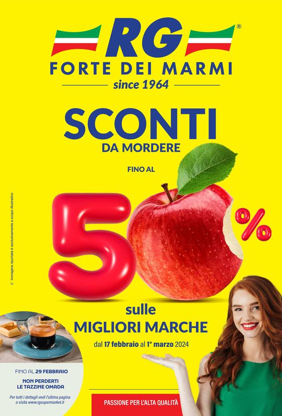 Volantino RG Supermarket | 50% sulle migliori marche | 15/2/2024 - 1/3/2024