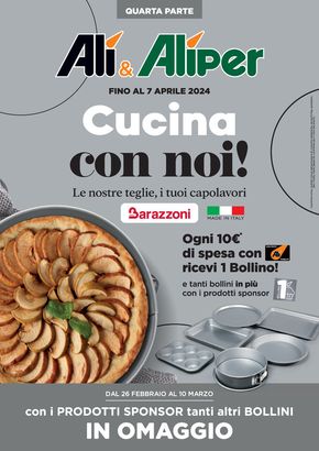 Volantino Alì e Alìper a Bologna | Cucina con noi! | 26/2/2024 - 10/3/2024