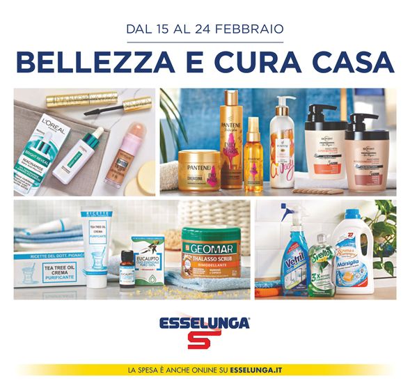 Volantino Esselunga | Bellezza e Cura Casa | 19/2/2024 - 24/2/2024