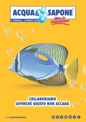 Offerte di Cura casa e corpo a Arezzo | Oltre la convenienza in Acqua & Sapone | 21/2/2024 - 10/3/2024