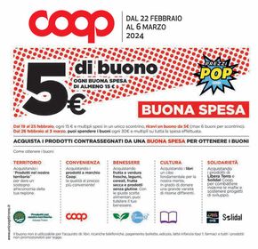 Volantino Coop a Sarzana | Buona spesa | 22/2/2024 - 6/3/2024