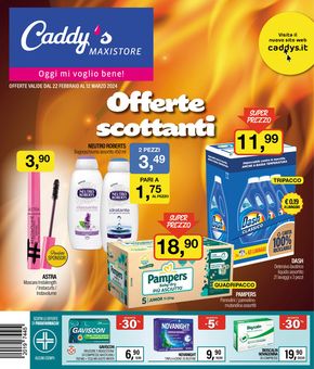 Offerte di Cura casa e corpo a Modena | Offerte scottanti in Caddy's Maxistore | 21/2/2024 - 12/3/2024
