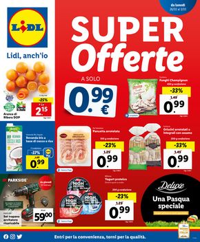 Offerte di Discount a Torre del Greco | Super offerte a solo 0,99€ in Lidl | 26/2/2024 - 3/3/2024