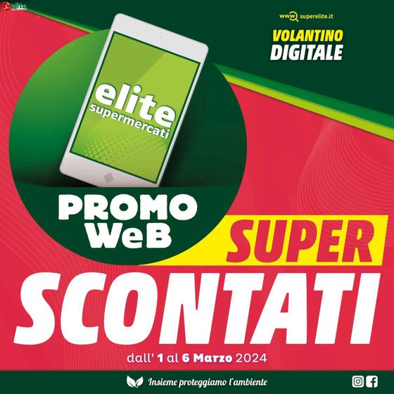 Volantino Elite | Super scontati | 1/3/2024 - 6/3/2024