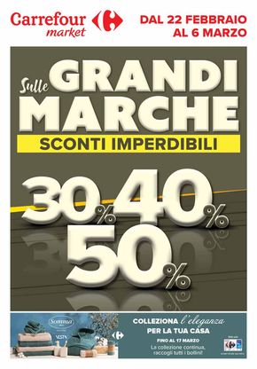Offerte di Iper e super a Mantova | Sconti imperdibili 30% 40% 50% in Carrefour Market | 22/2/2024 - 6/3/2024