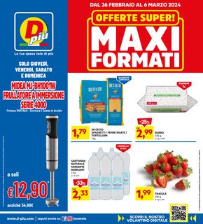 Offerte di Discount a Firenze | Offerte super! Maxi formati in Dpiu | 26/2/2024 - 6/3/2024