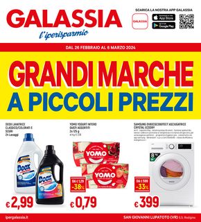 Volantino Galassia a San Giovanni Lupatoto | Grandi marche  | 26/2/2024 - 6/3/2024