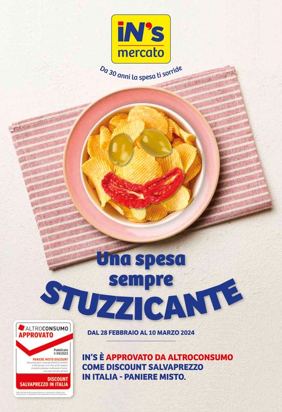 Volantino IN'S a Milano | Una spesa sempre stuzzicante | 28/2/2024 - 10/3/2024