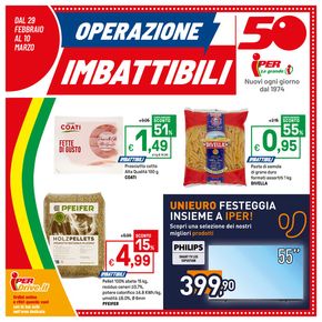 Volantino Iper La grande i a Treviso | Operazione imbattibili | 29/2/2024 - 10/3/2024