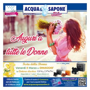 Offerte di Cura casa e corpo a Reggio Calabria | Oltre la convenienza in Acqua & Sapone | 28/2/2024 - 10/3/2024