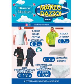 Offerte di Cura casa e corpo a Marsala | Marzo pazzo ! in Bianco Market | 1/3/2024 - 31/3/2024