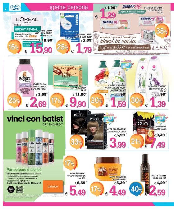 Volantino Deter Shop a Soverato | Sconti fino al 50% | 1/3/2024 - 31/3/2024