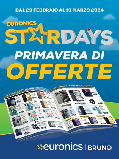 Volantino Euronics a Monza | Scrivici su Whatsapp - Star Days | 29/2/2024 - 13/3/2024