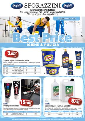 Offerte di Arredamento a Figline e Incisa Valdarno | Best price igiene & pulizia in Sforazzini | 1/3/2024 - 30/4/2024