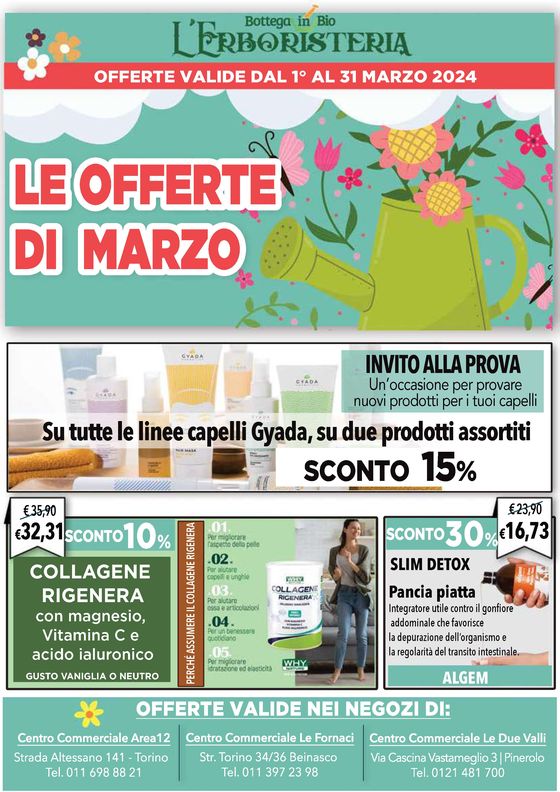 Volantino Bottega in Bio | Le offerte di marzo | 1/3/2024 - 31/3/2024
