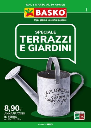 Volantino Basko a Torino | Terrazzai e giardini | 5/3/2024 - 30/4/2024