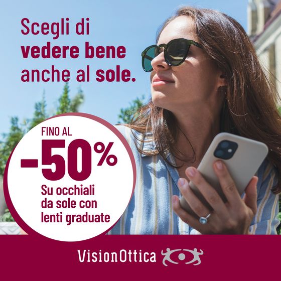 Volantino VisionOttica a Taranto | Fino al 50% | 6/3/2024 - 2/6/2024
